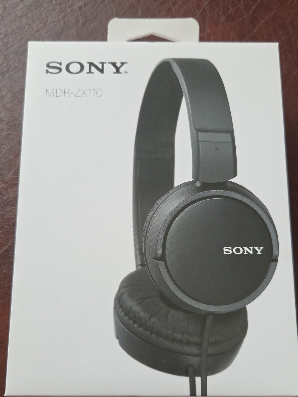 Sony Black MDR-ZX110 Wired On-Ear Headphones